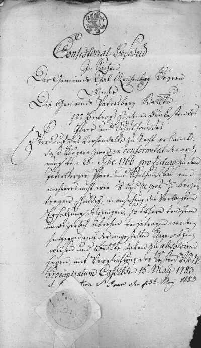 Consitorialbescheid